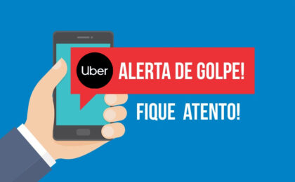 Alerta de golpe no uber