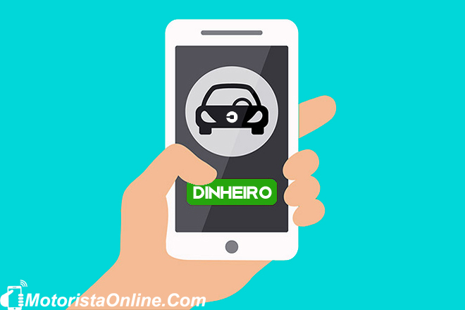 Pagamento em dinheiro Uber