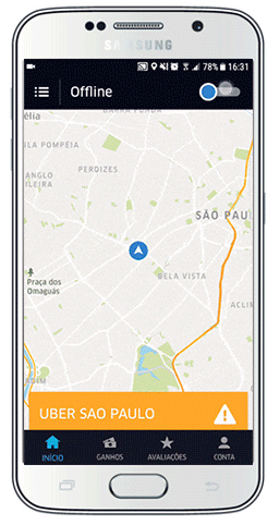 reconhecimento facial no uber