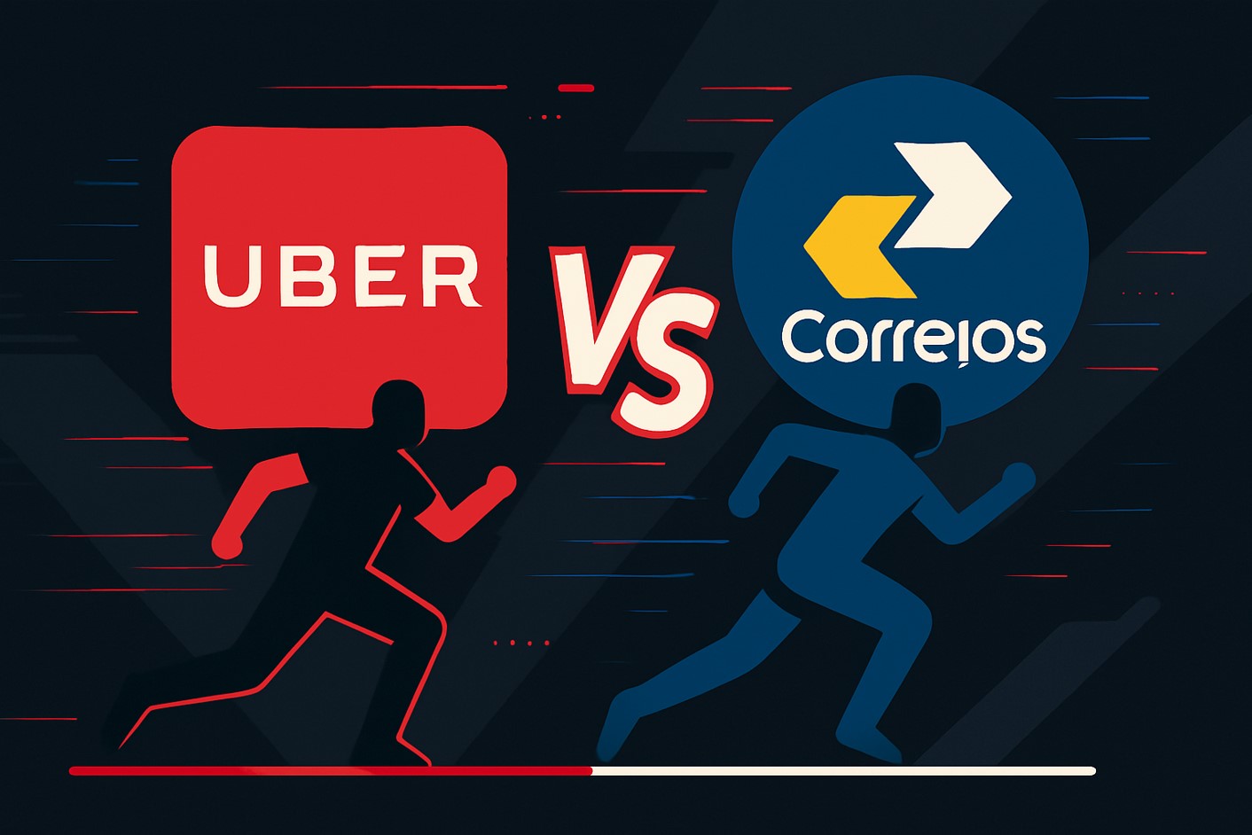 Uber Flash Nacional vs. Correios: A Batalha pela Entrega no Brasil